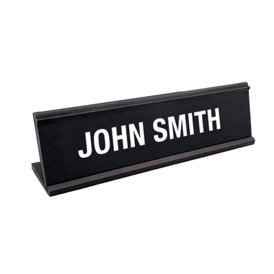 Metal Desktop Name Badges